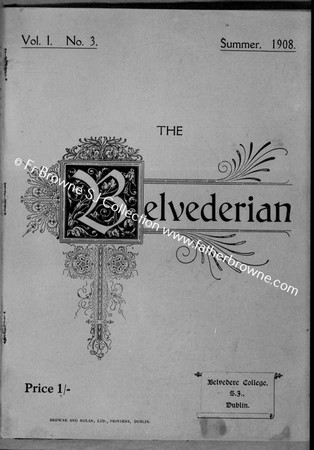 BELVEDERIAN ARTICLES